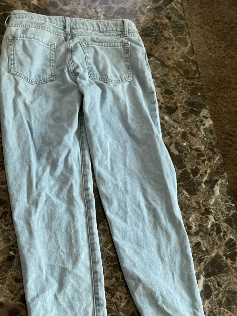 Forever 21 Light Blue Distressed Kids Jeans